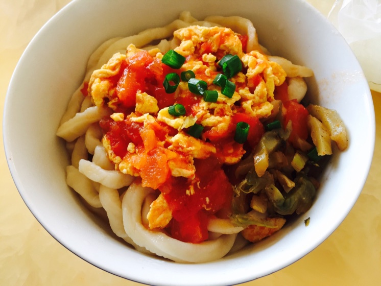 西红柿鸡蛋打卤面