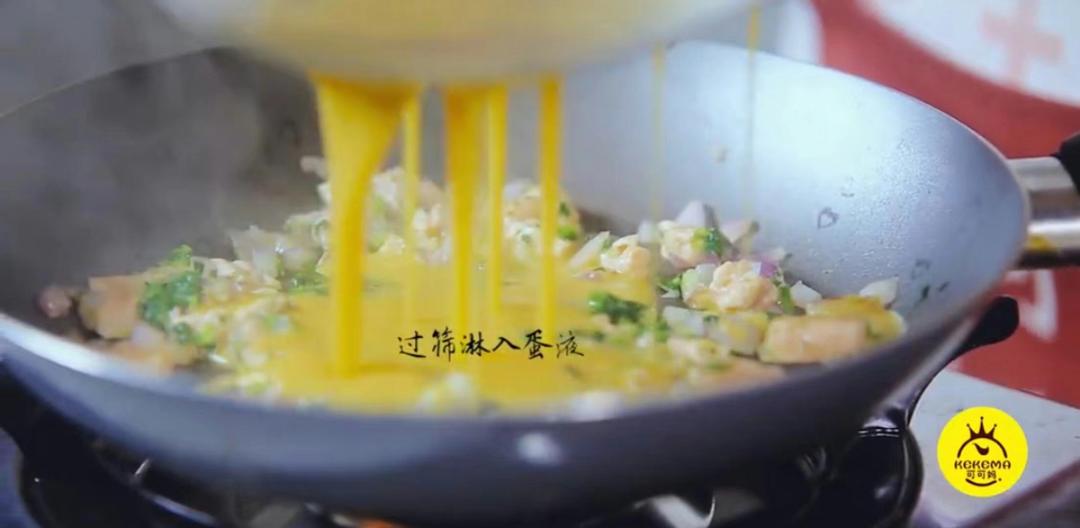 菠菜芝士鸡蛋饼的做法 步骤8