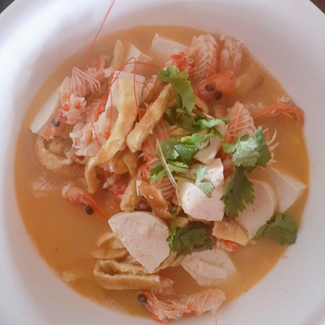 虾头豆腐煲
