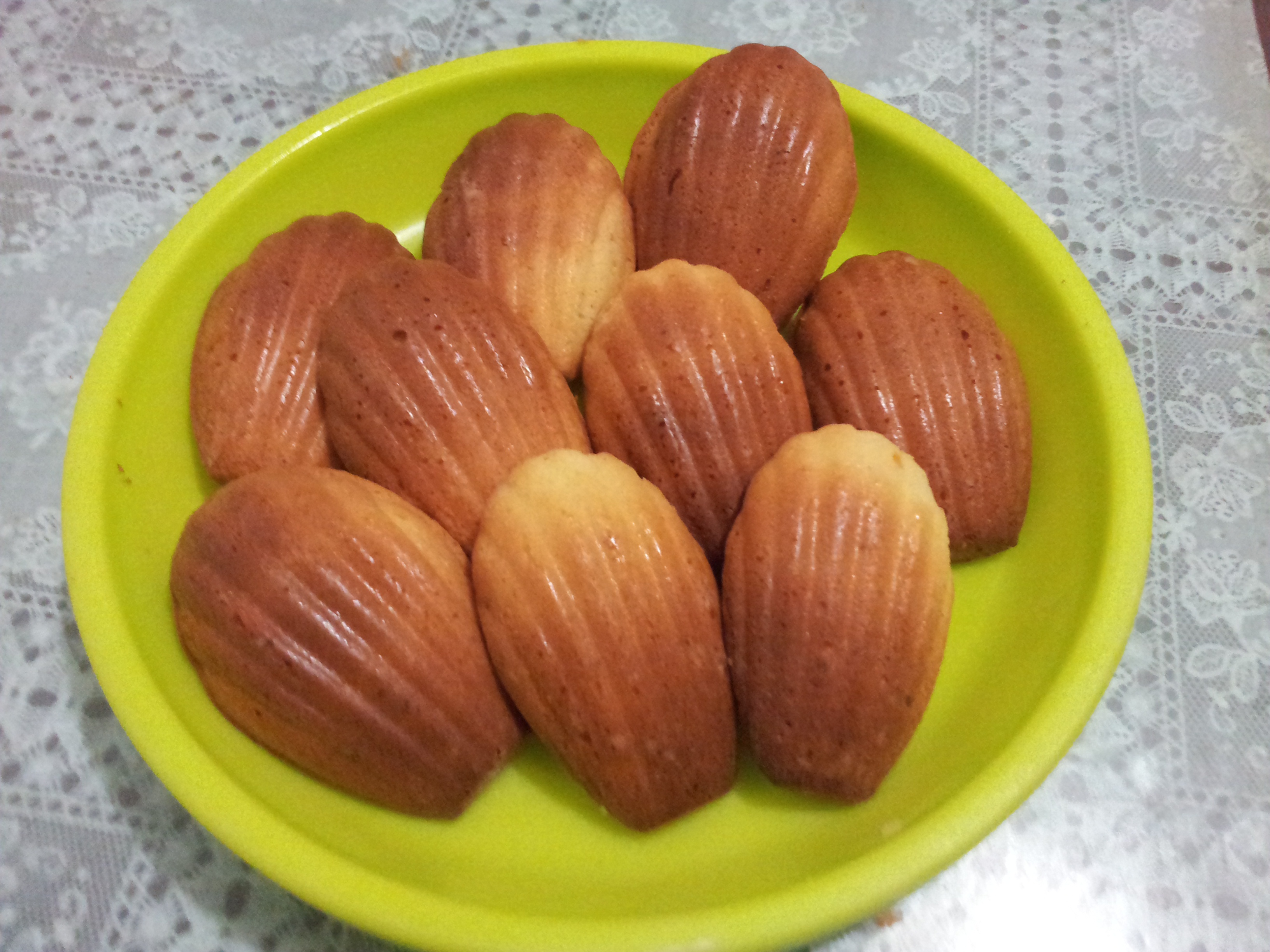 柠檬玛德琳蛋糕