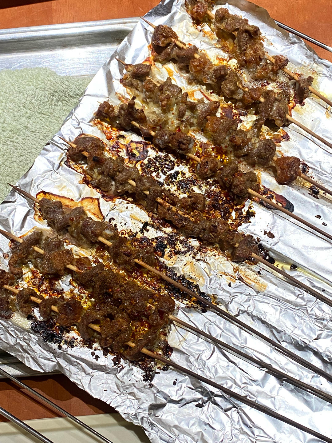 烤羊肉串