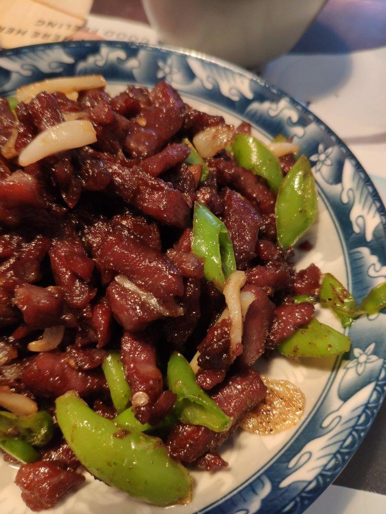杭椒炒牛柳
