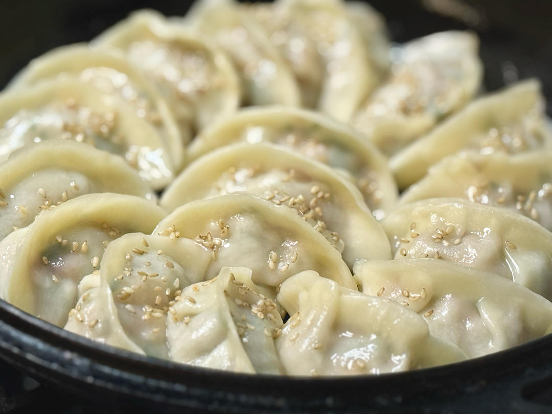 懒人生煎饺子