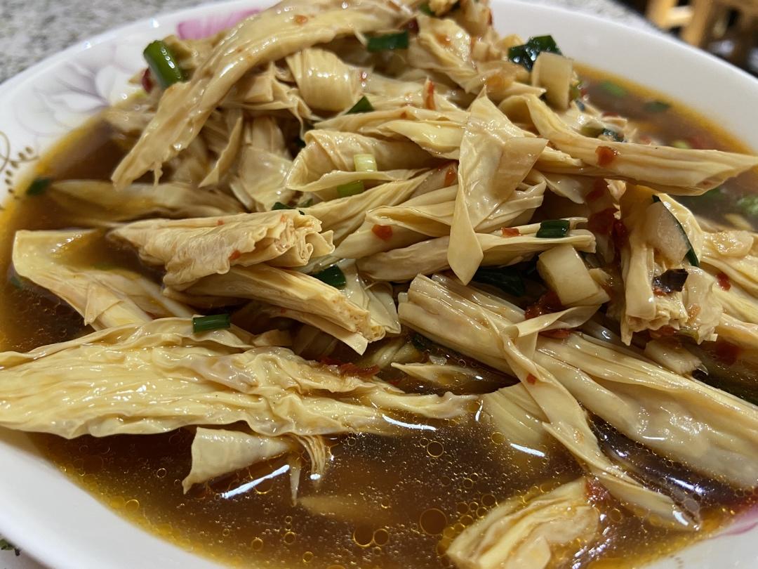 凉拌豆笋