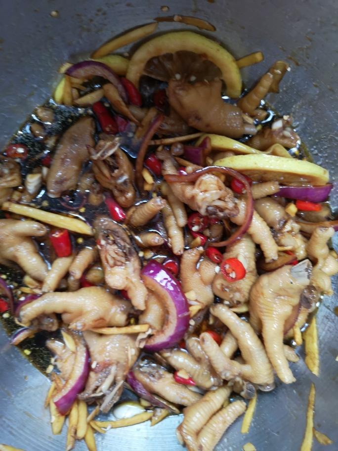 家庭简易版柠檬凤爪