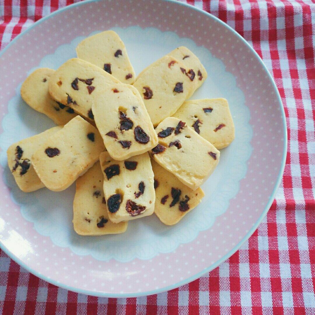 低糖少油版蔓越莓饼干