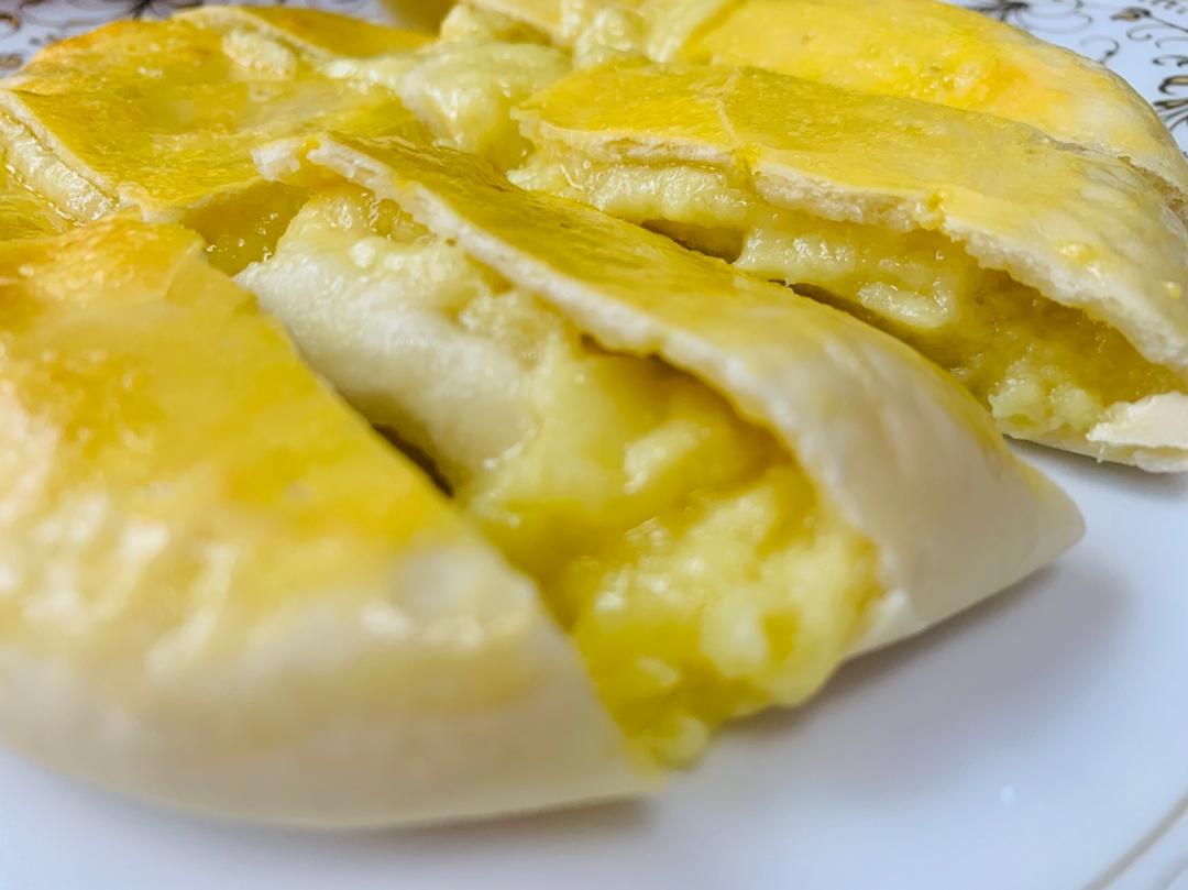 网红芝士榴莲饼/香蕉饼（超详细）