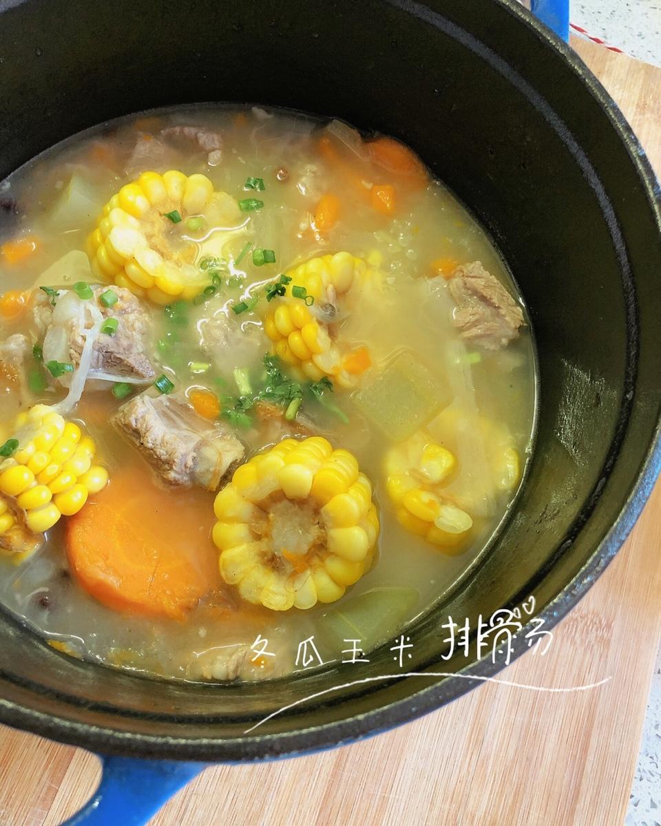 零失败冬瓜玉米排骨汤