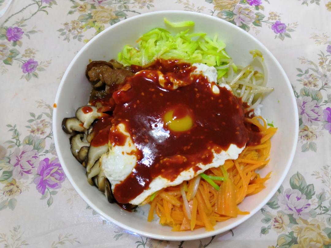 无敌好吃的韩式拌饭