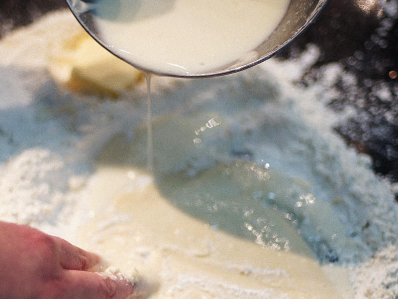 纯奶手撕吐司的做法 步骤1