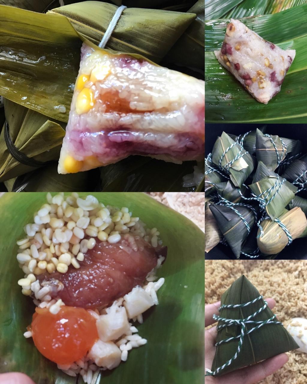 11种口味的粽子.咸粽.甜粽-附粽子包法
