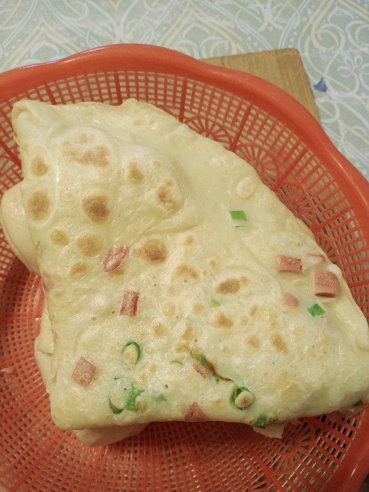 香葱鸡蛋饼