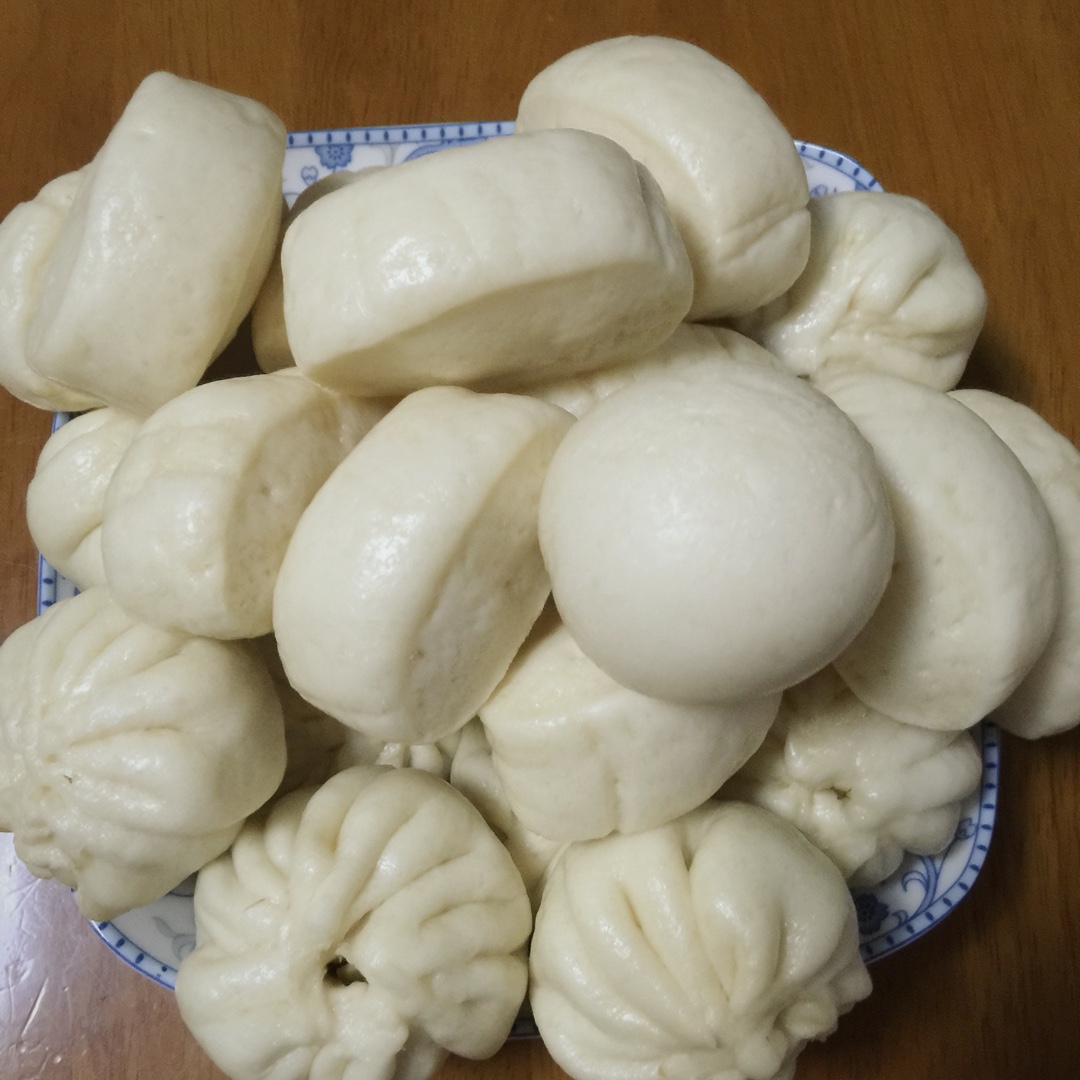 手工白馒头