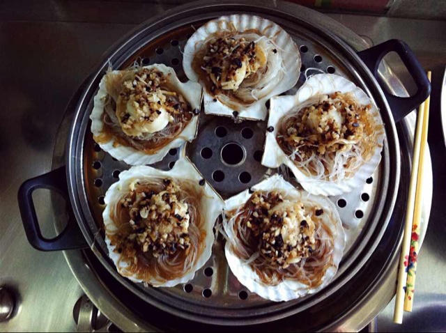 黄金蒜茸扇贝粉丝