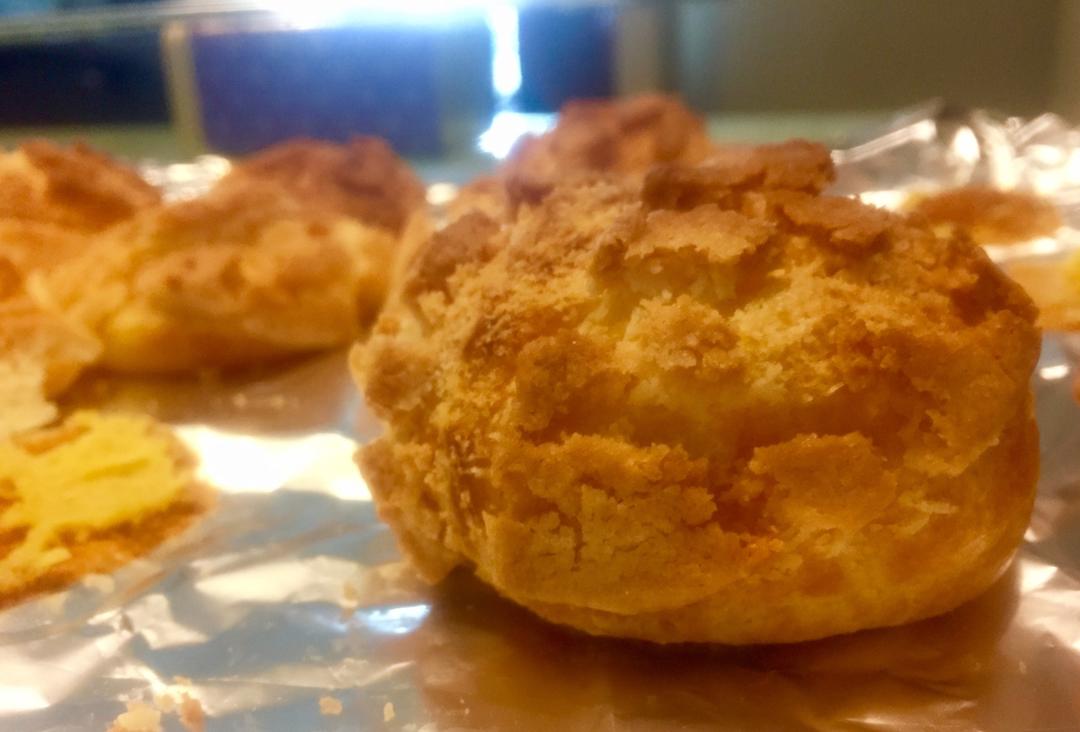 十分美味的酥皮泡芙