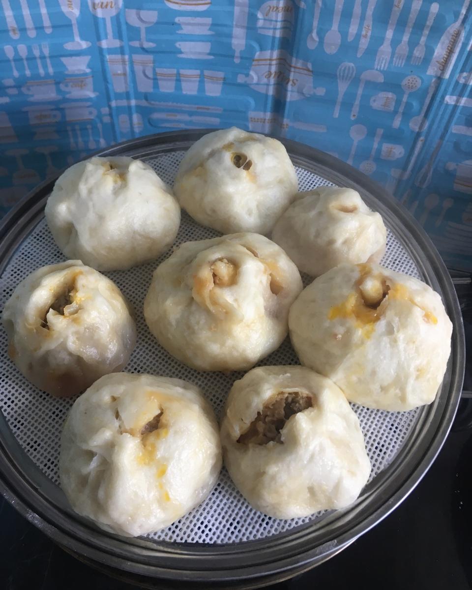 懒羊羊_yy做的蟹黄肉包