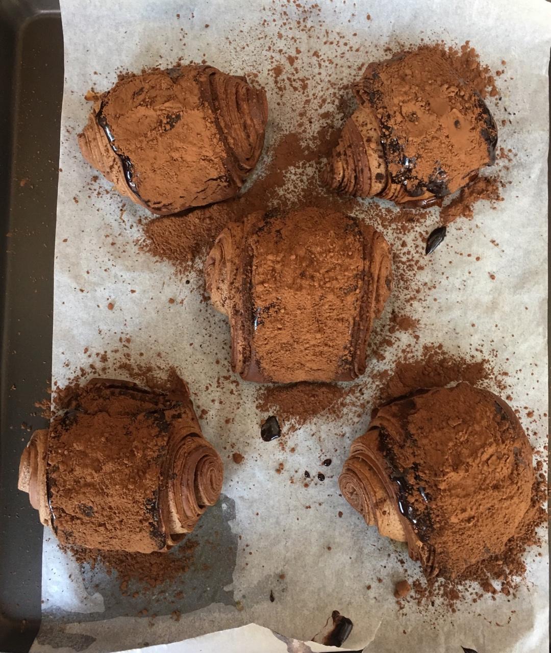 脏脏包-可颂牛角包Chocolate Croissants