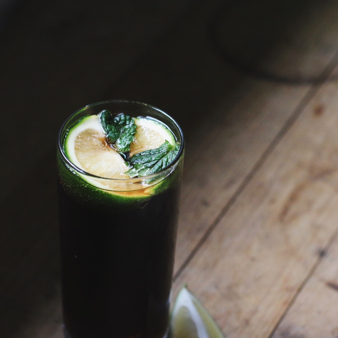 mgainy做的薄荷柠檬可乐