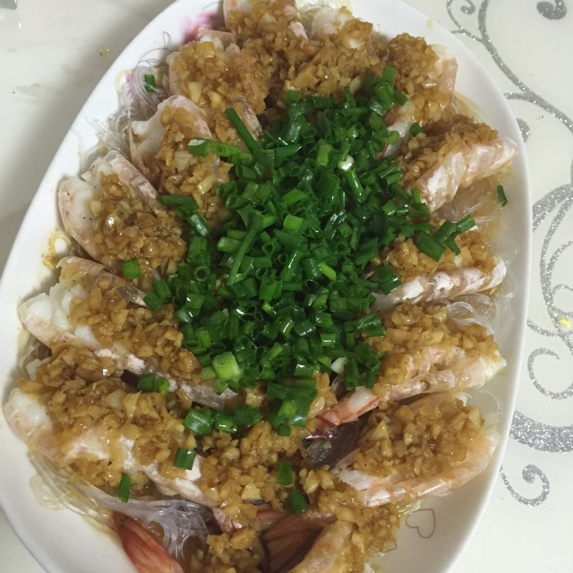 蒜蓉粉丝蒸虾
