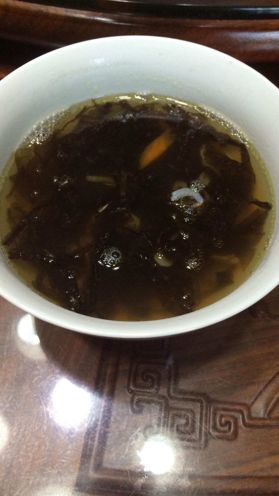 紫菜虾米汤