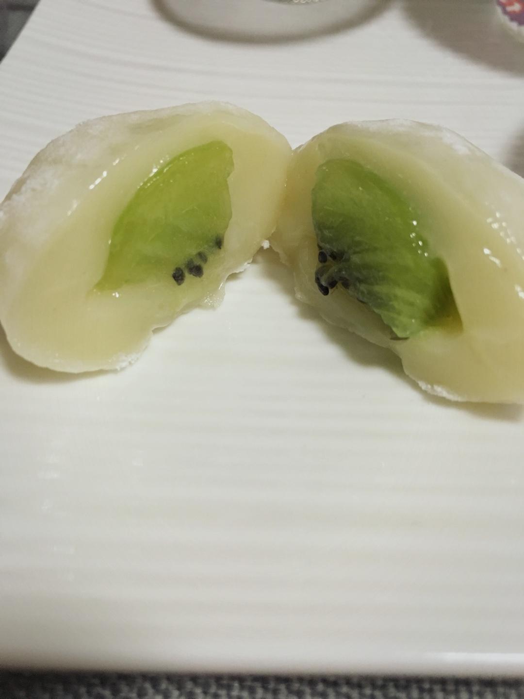 奇异果糯米糍的做法