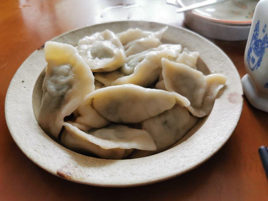 韭菜猪肉馅饺子