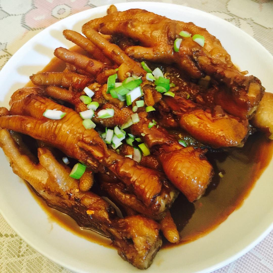 宣瑶做的可乐鸡爪