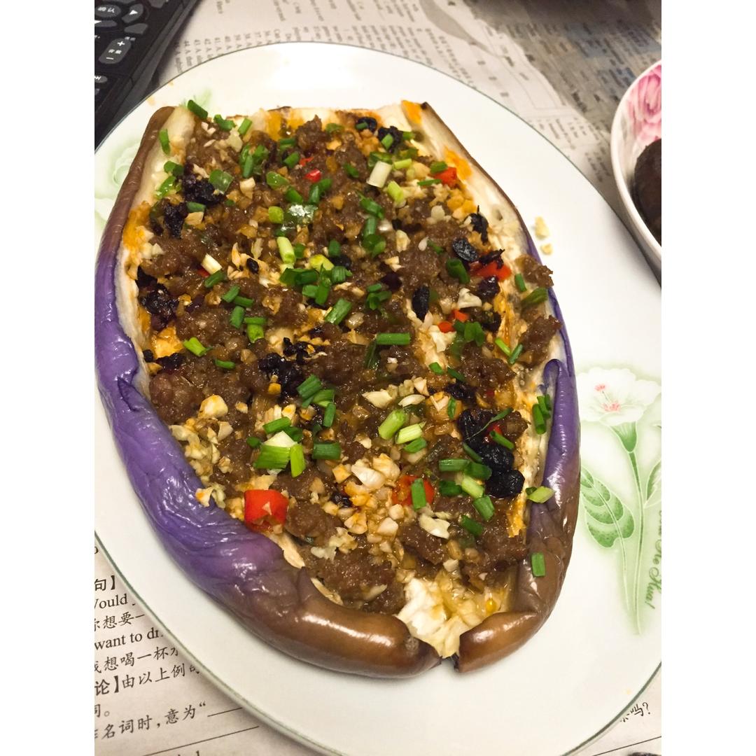微波炉烤茄子