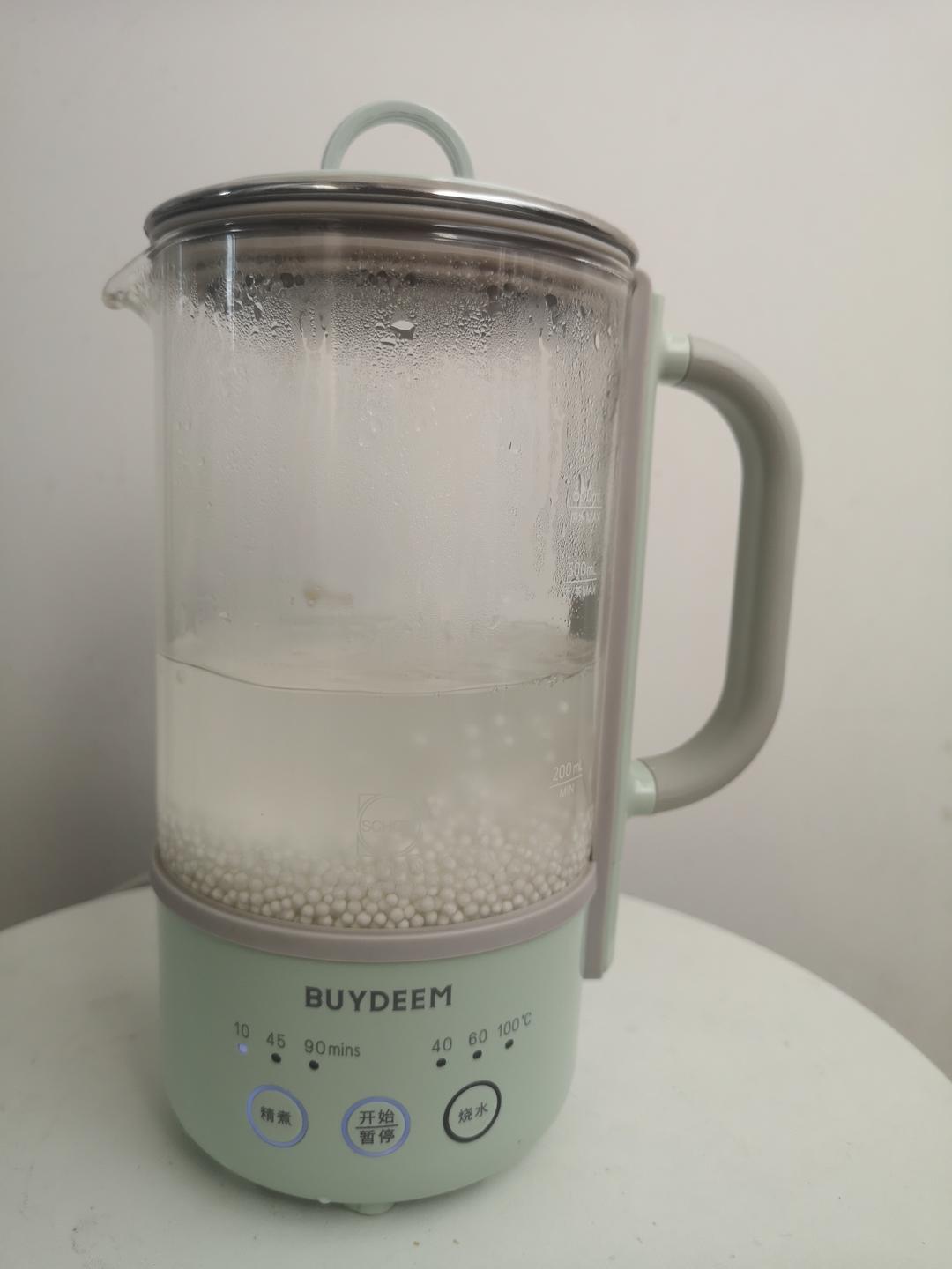 菠萝西米露【4月北鼎养生壶食谱】