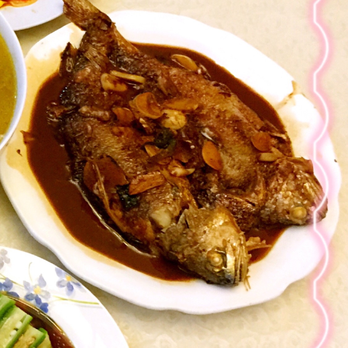 红烧黄鱼—鱼皮不破的小窍门