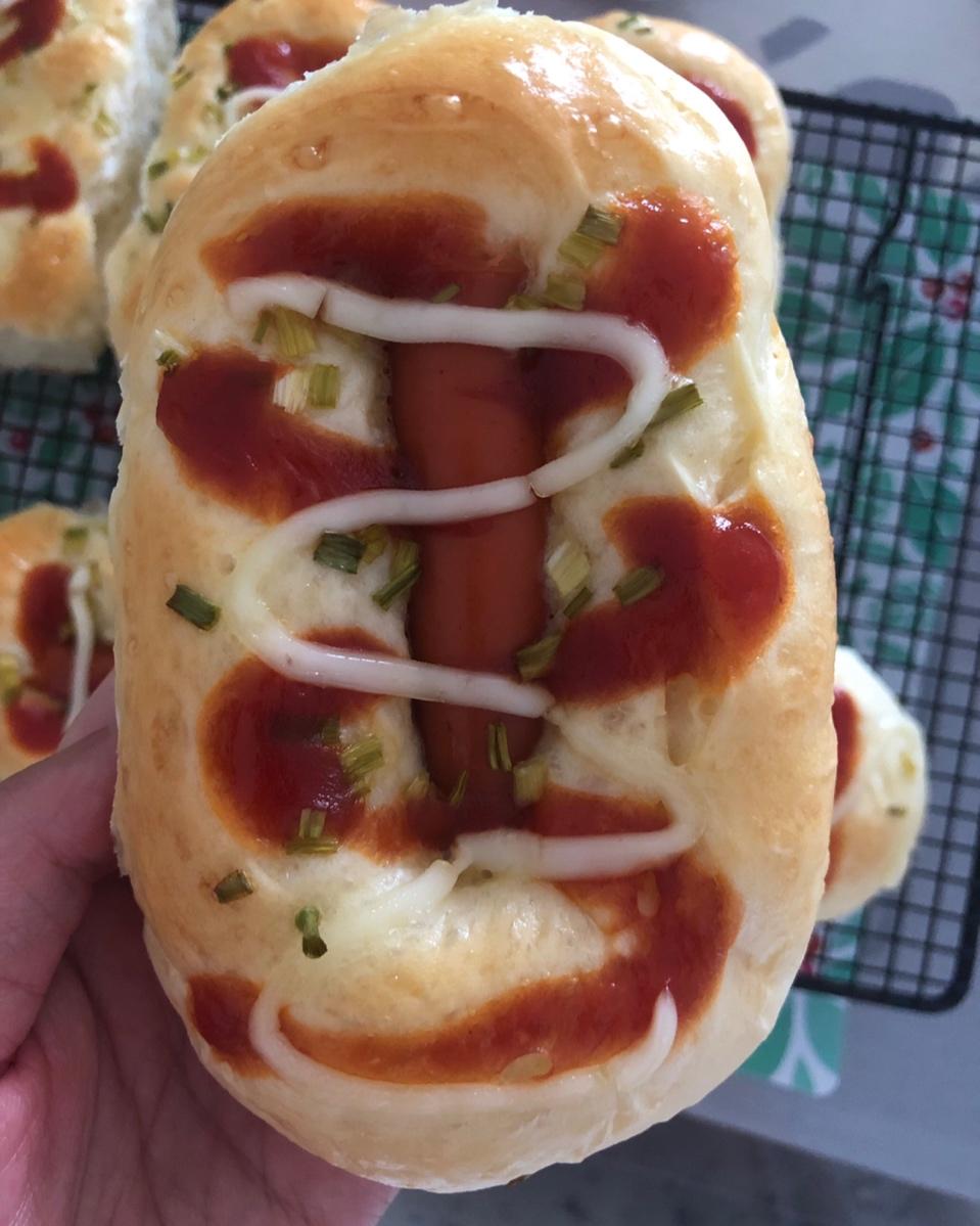 面包夹香肠