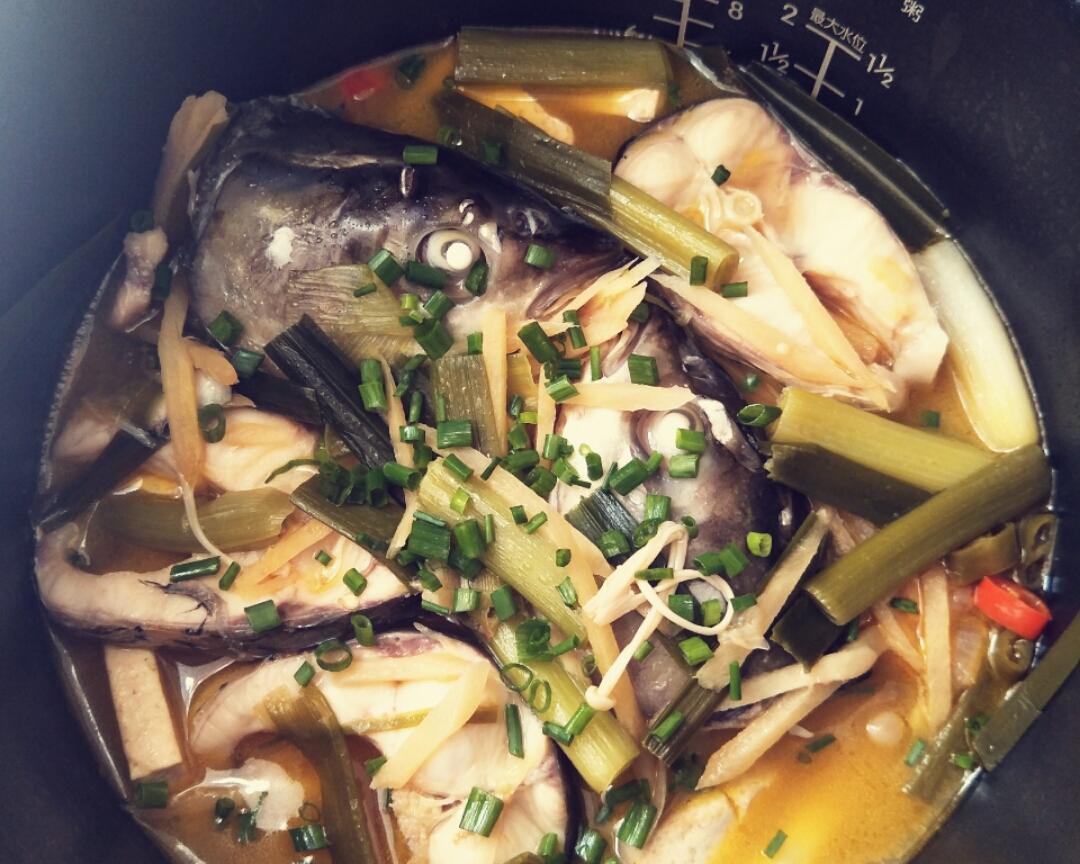 电饭锅煮鱼的做法