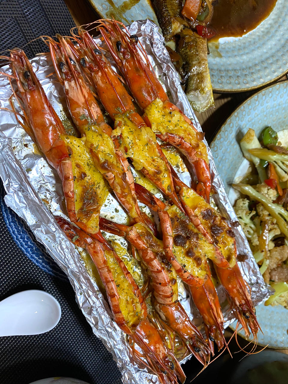 芝士焗大虾🦐巨型黑虎虾|年夜饭|宴客菜