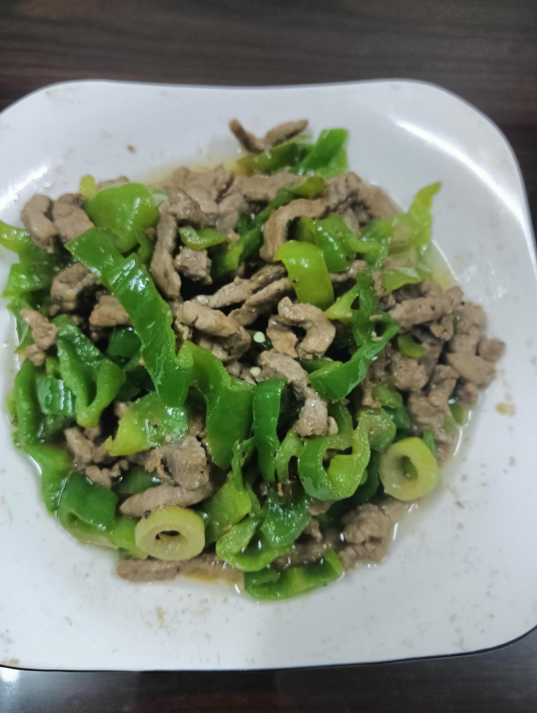 绝对不会炒老的尖椒牛柳