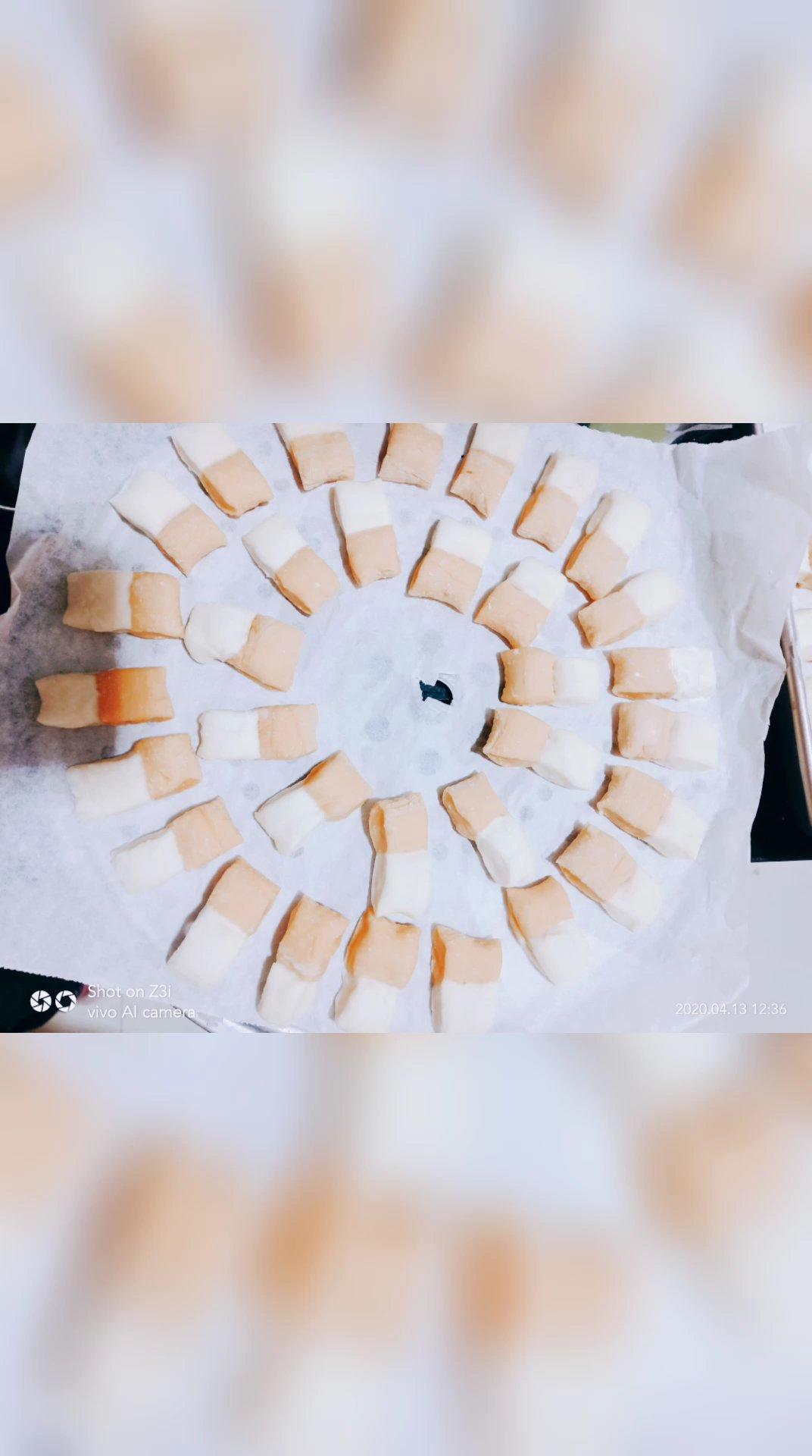 双色小馒头 宝宝辅食食谱