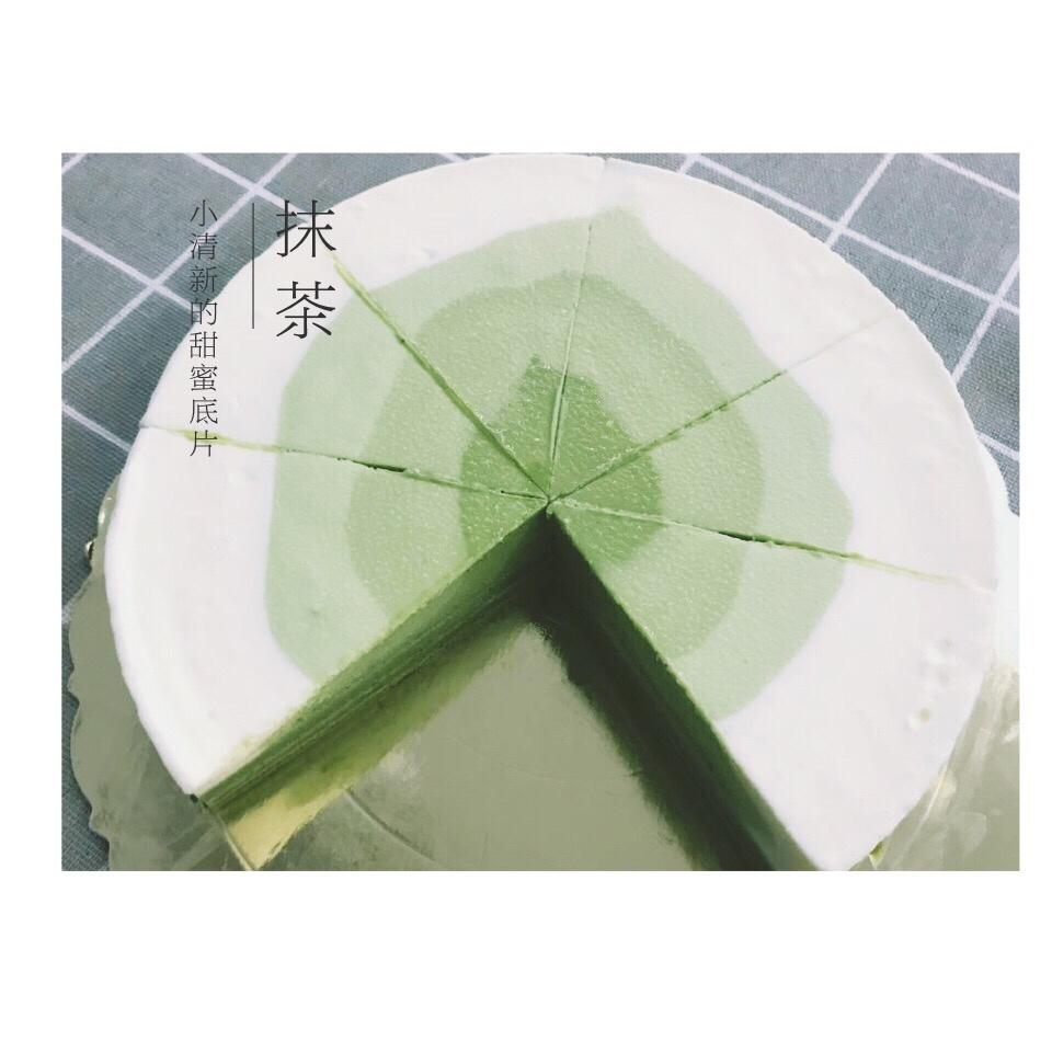 渐变抹茶慕斯蛋糕：我Amanda带着既美又作的抹茶甜点又来了！【曼食慢语】