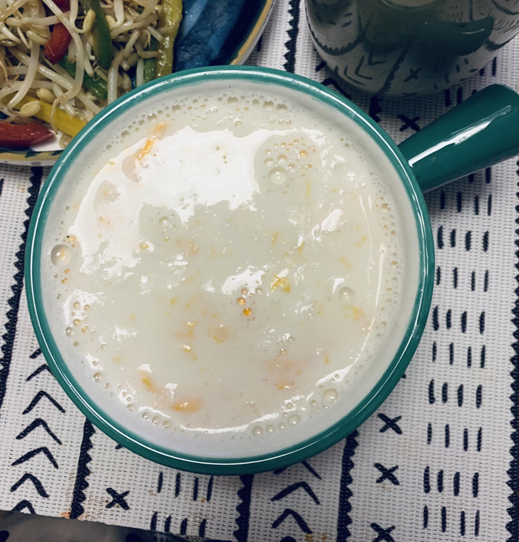 牛奶鸡蛋醪糟