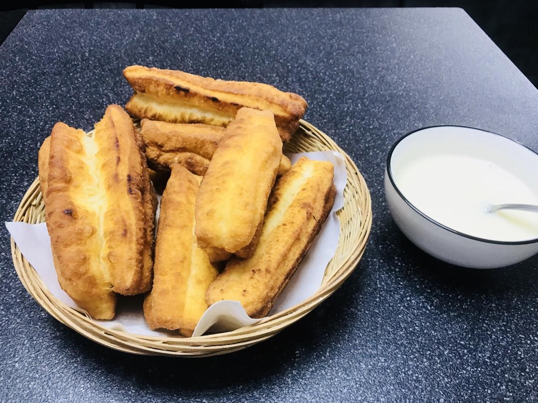 快手早餐～自制油条（酵母版，不含泡打粉、膨松剂）