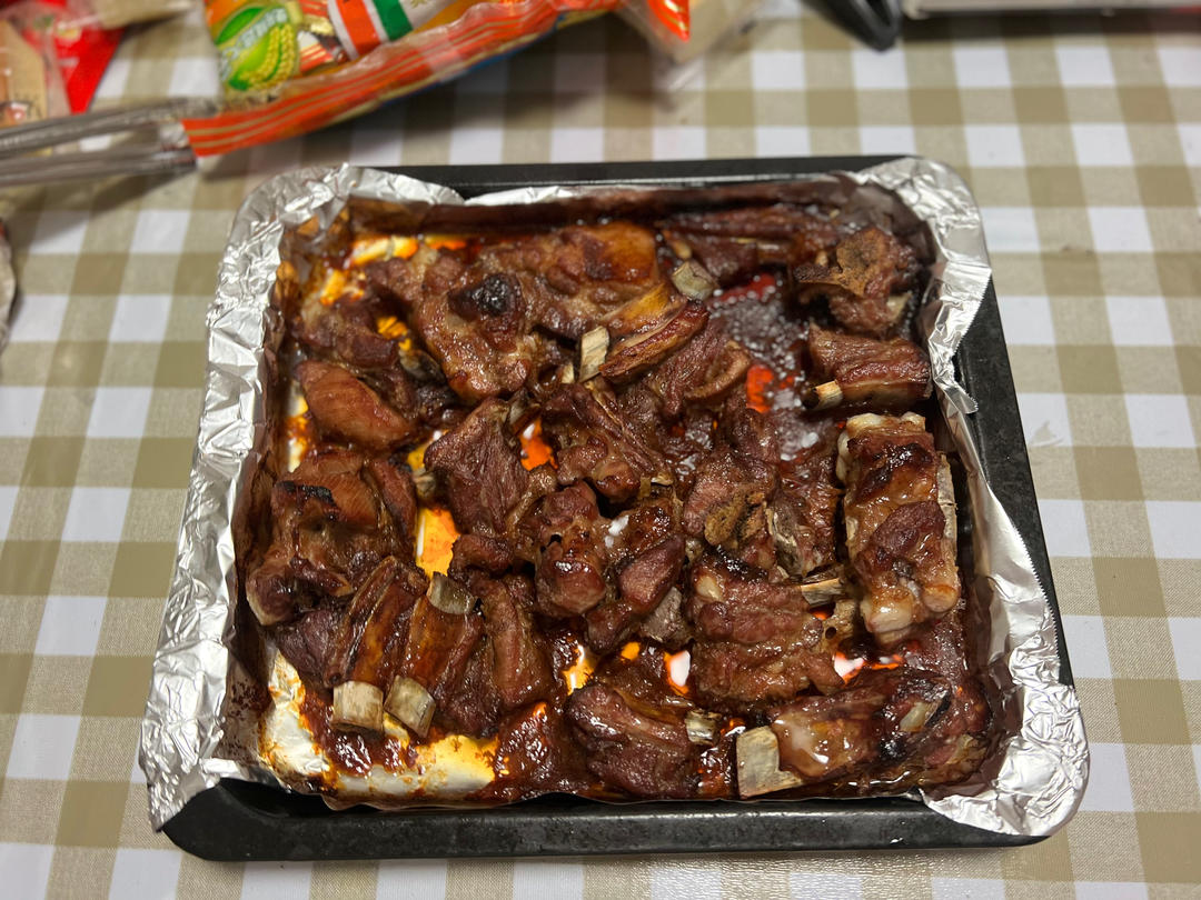 蒜香烤排骨（烤箱版）