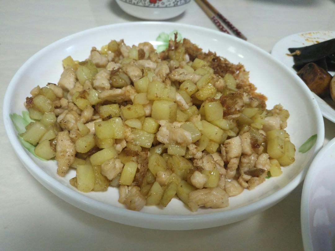 一道怎么做都好吃的干煎土豆鸡丁（红烧，咖喱，椒盐，孜然）