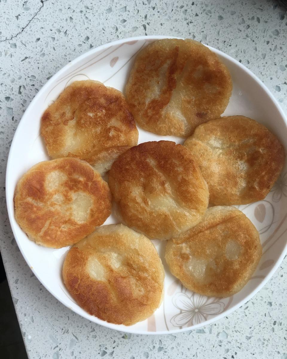糯米红薯饼