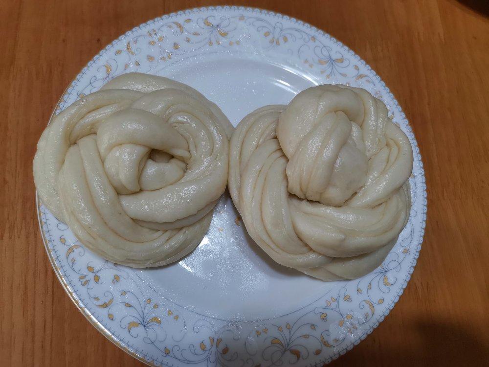 美丽的奶香花朵馒头 一次醒发超快手面食 新手零失败的方子 附细节视频详解