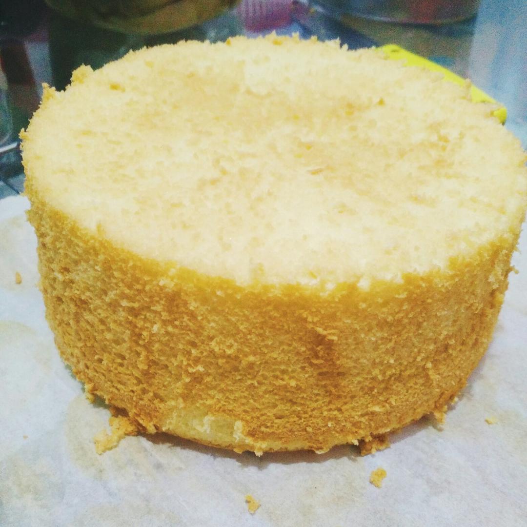 六寸戚风蛋糕