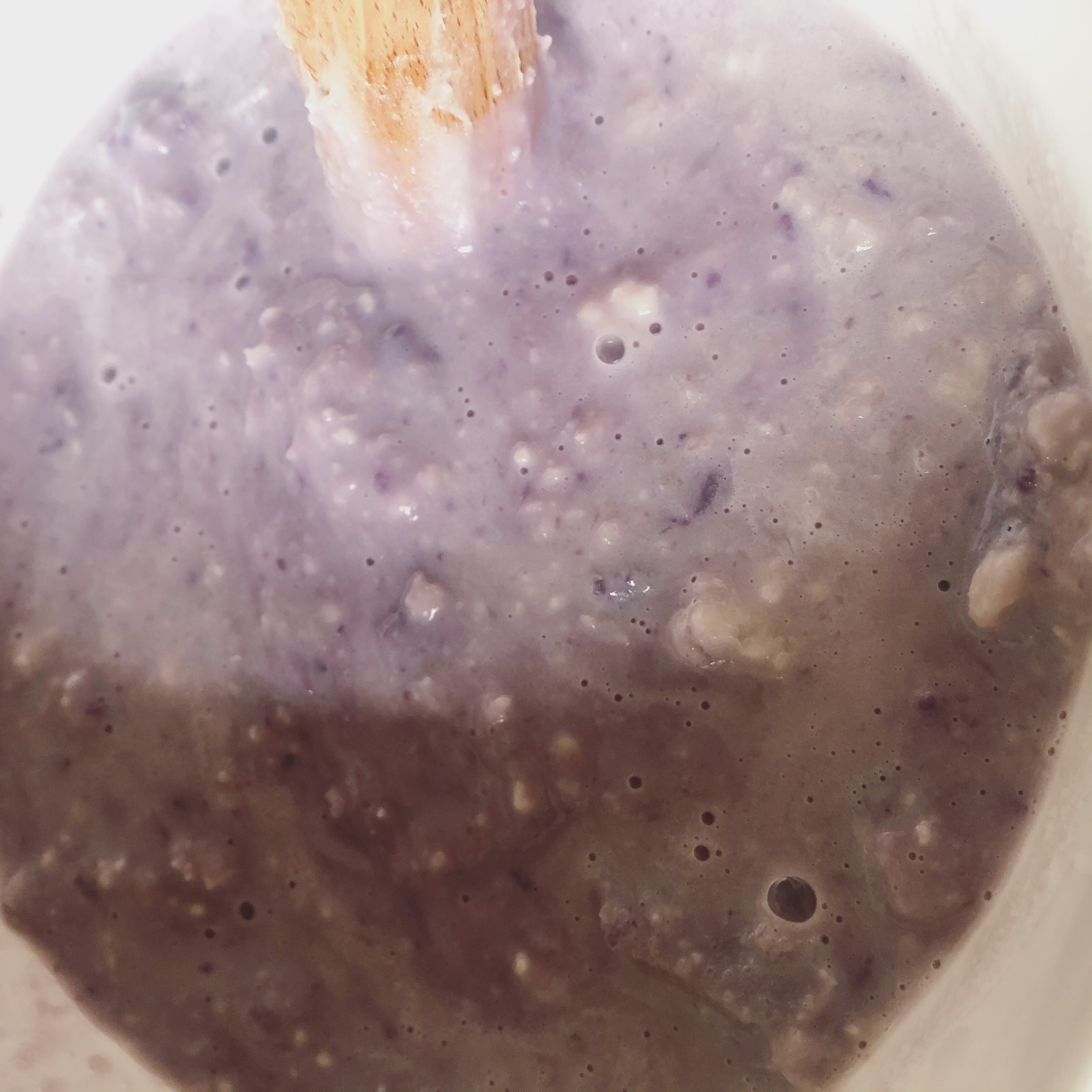 芋泥紫薯鲜奶的做法 步骤3