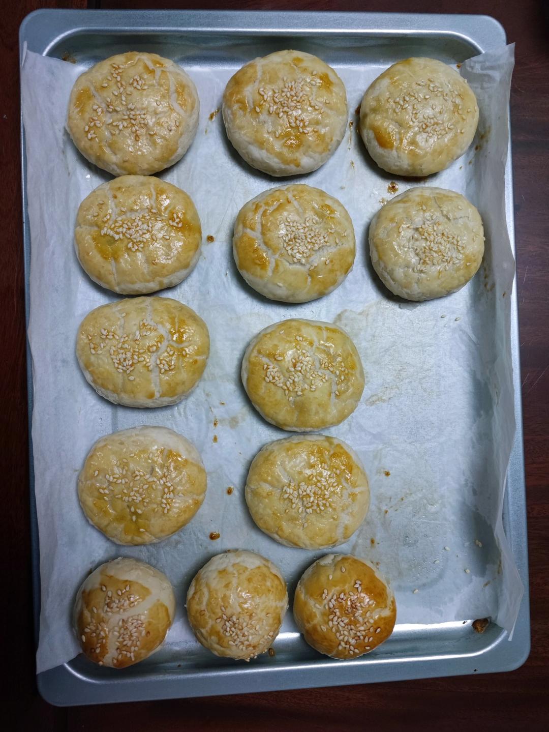 解锁老字号酥皮绿豆饼，一次就成功，我飘了!