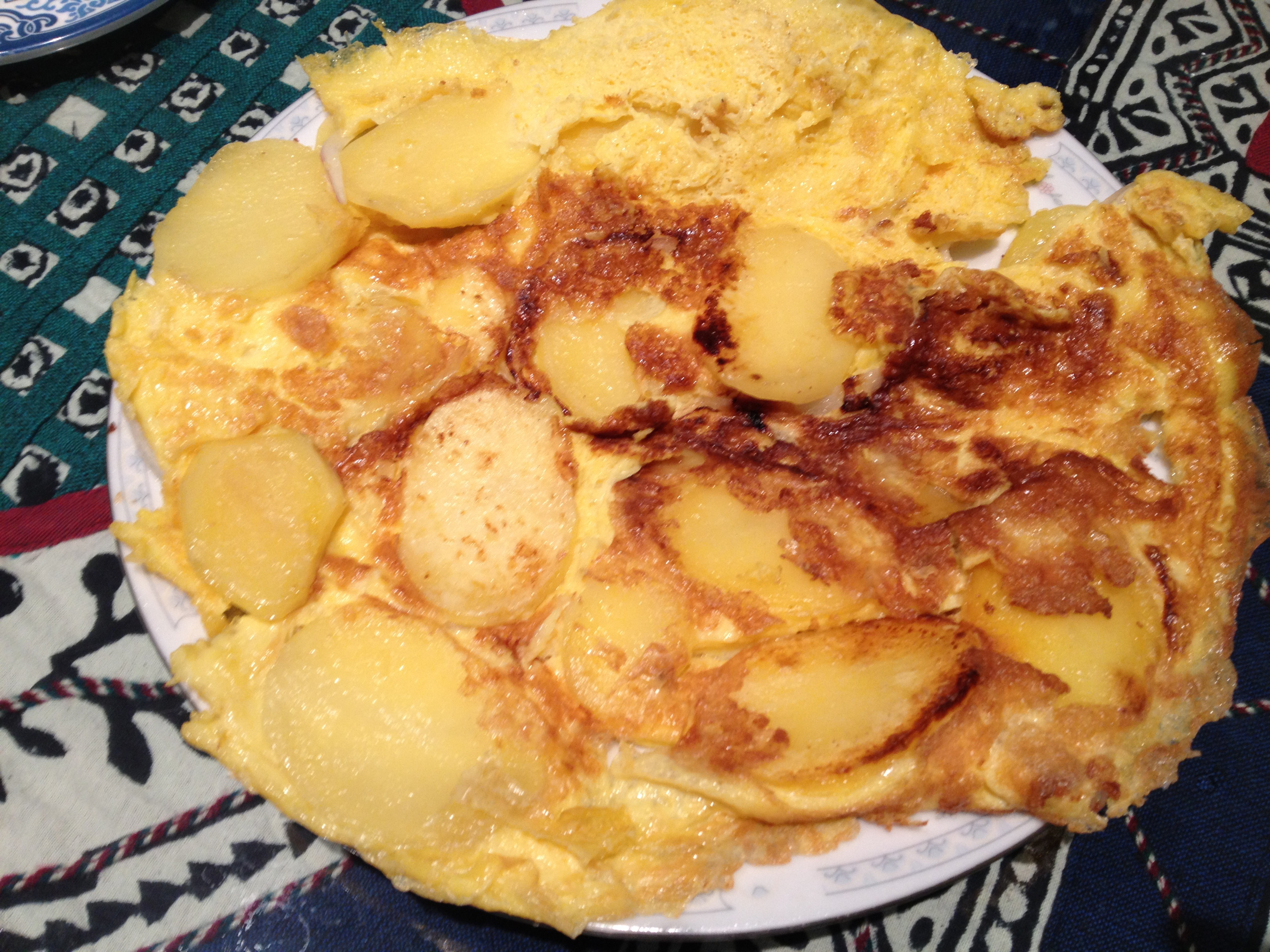 西班牙土豆煎蛋饼