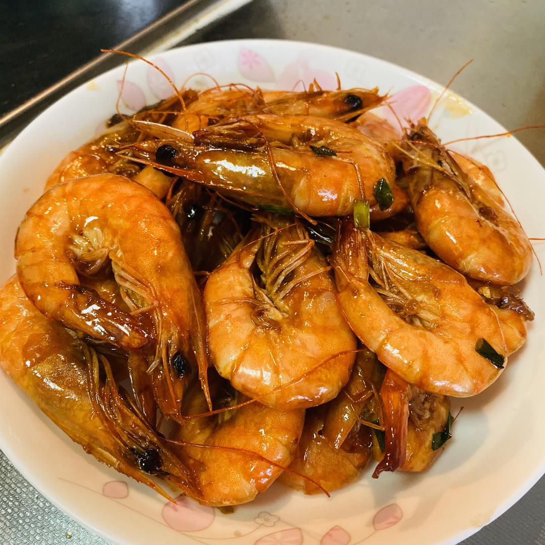 红烧基围虾