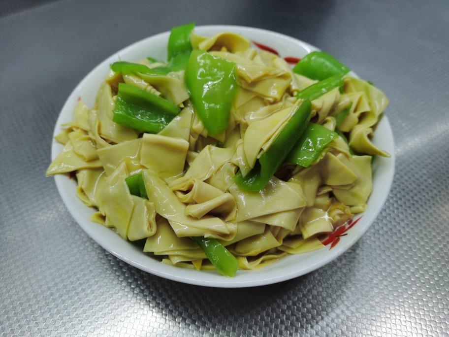 东北尖椒干豆腐