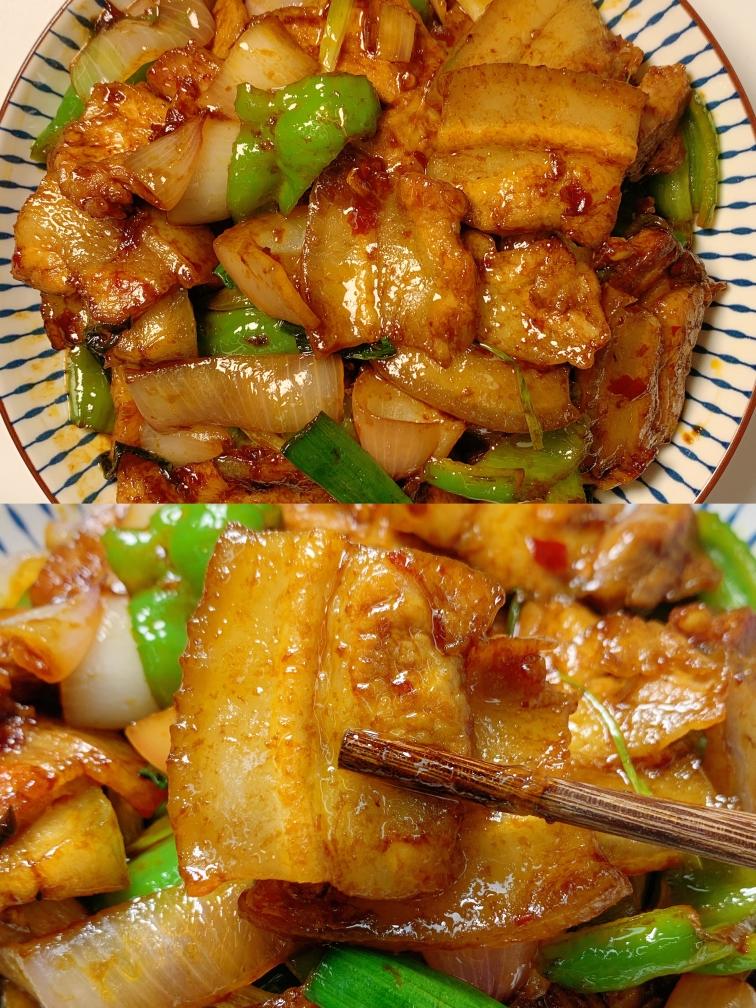 超下饭超好吃的回锅肉做法，肥而不腻巨巨巨好吃的做法