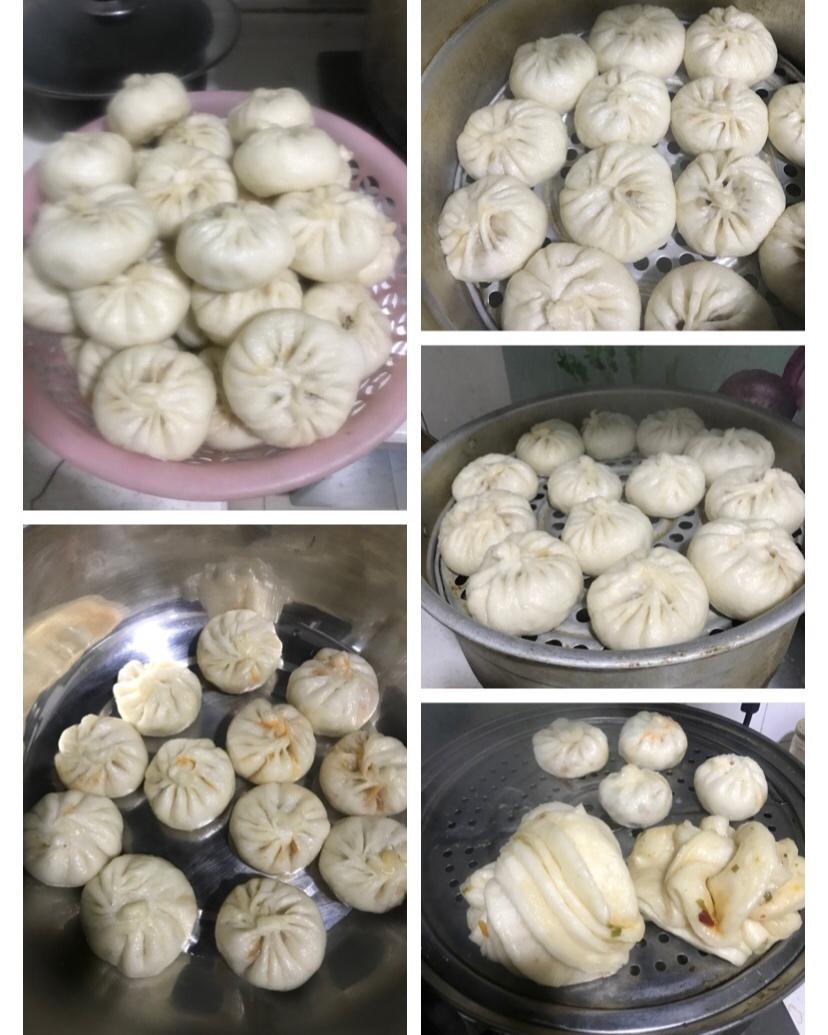家传炒肉粉条馅包子